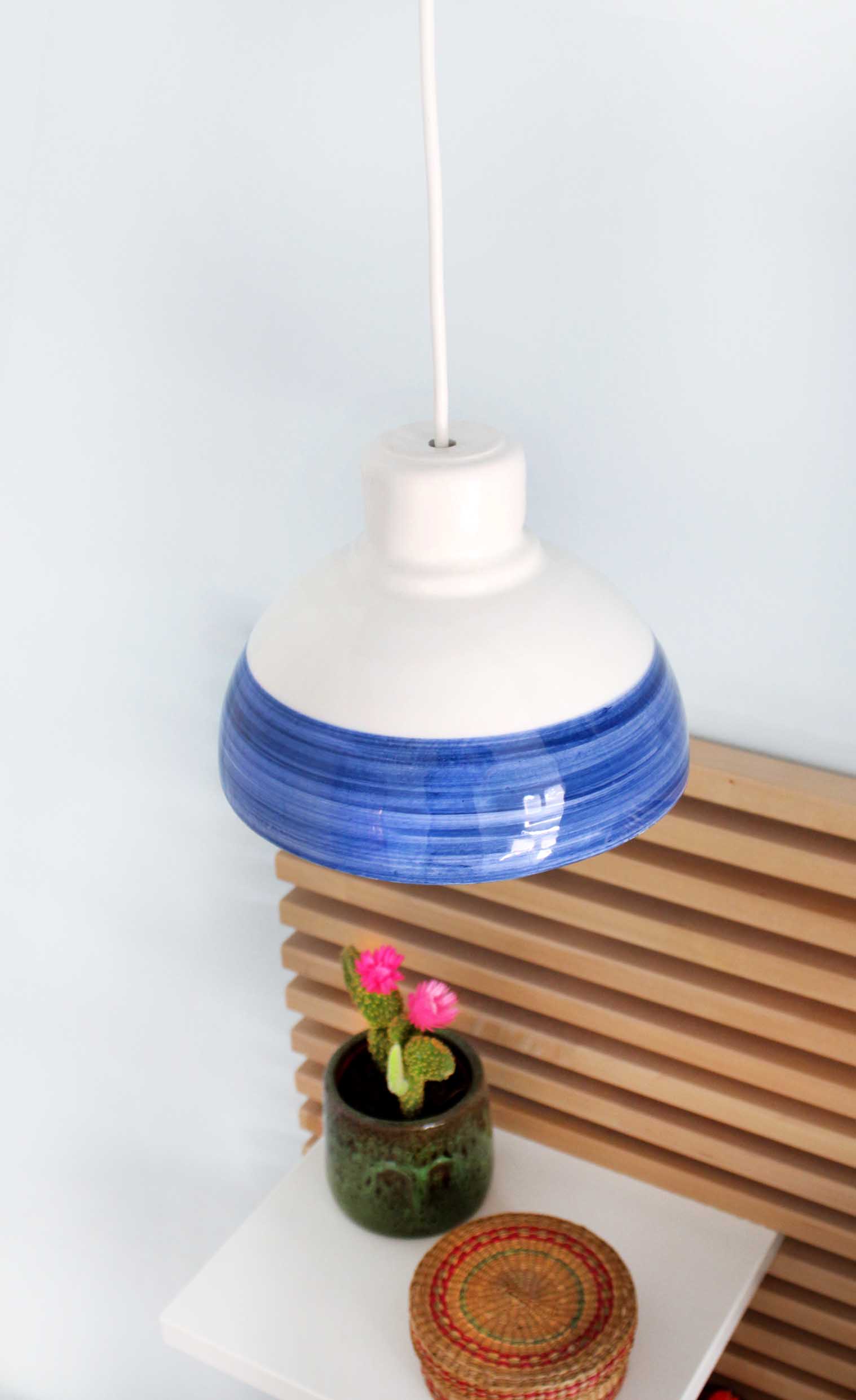 Lámpara de techo para colgar de cerámica